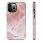 Bri Marble iPhone "Tough" Case (Pink)