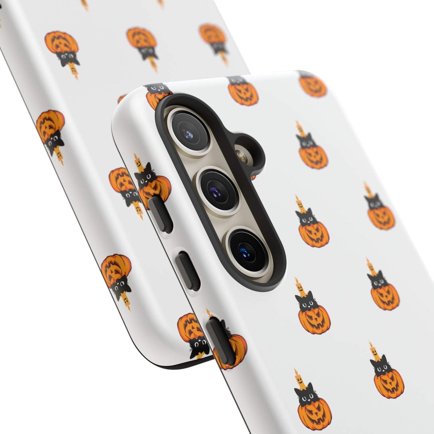 Sneaky Halloween Kitty "Tough" Case (iPhone, Samsung or Google Pixel)