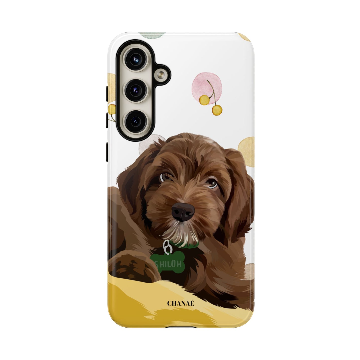 FurBaby Custom iPhone & Samsung "Tough" Case (Digital Artwork)