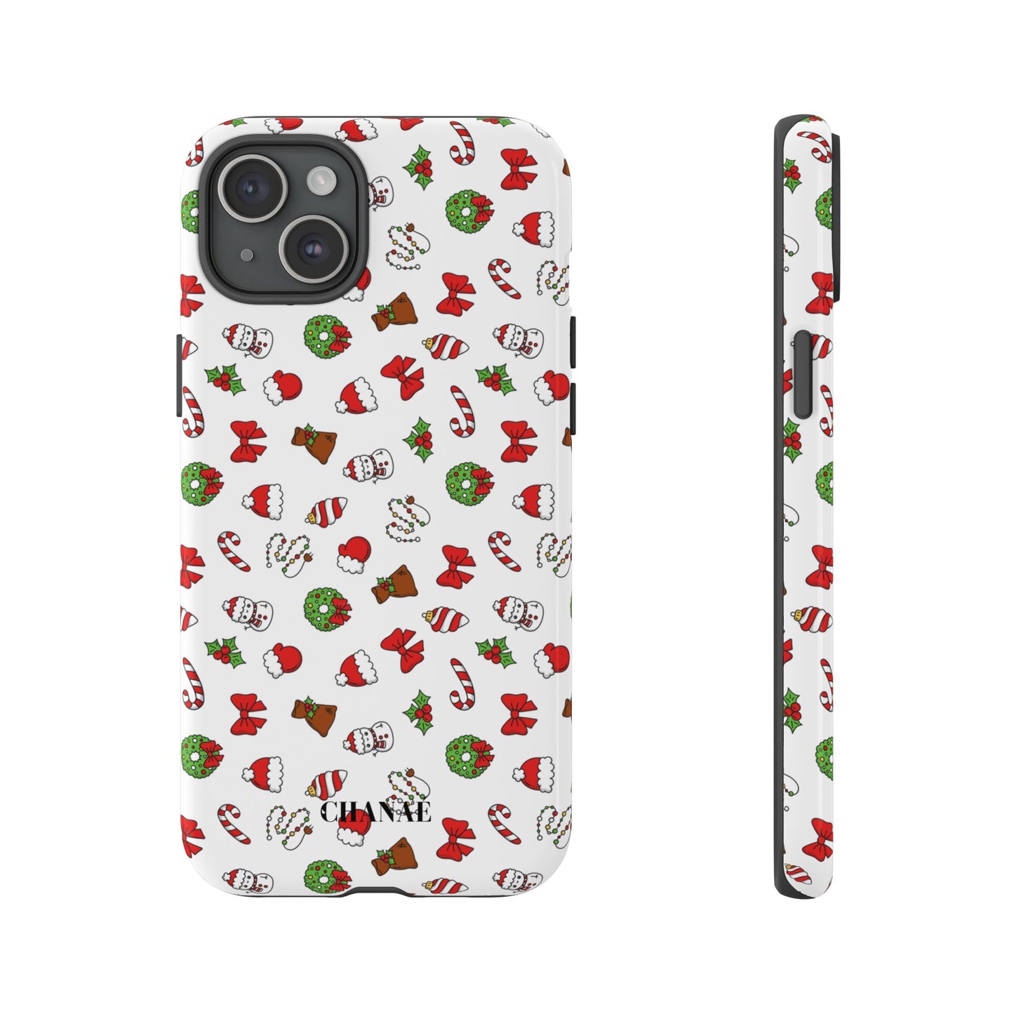 A Holly Jolly Christmas "Tough" Case (iPhone, Samsung or Google Pixel)