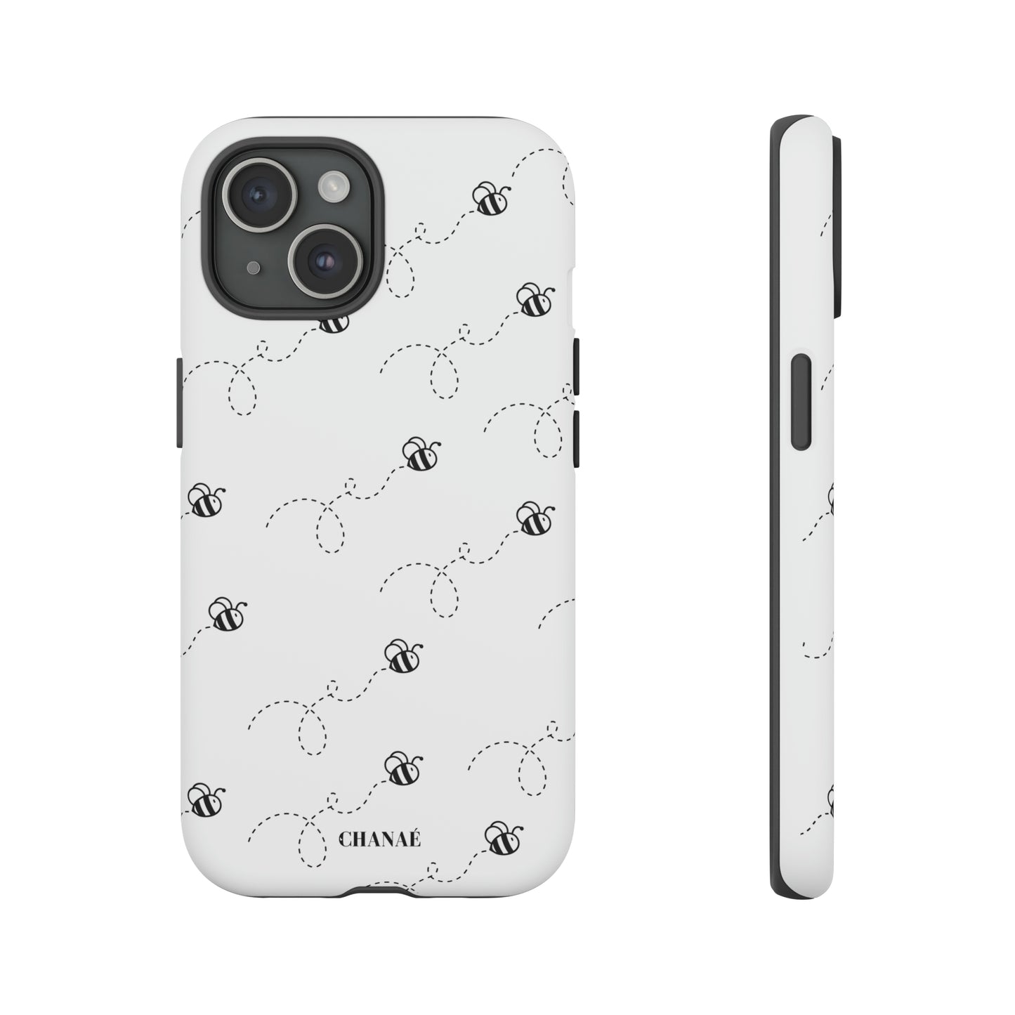 Buzzing iPhone "Tough" Case (White)