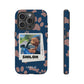 Customisable FurBaby Polaroid iPhone "Tough" Case (Paws)