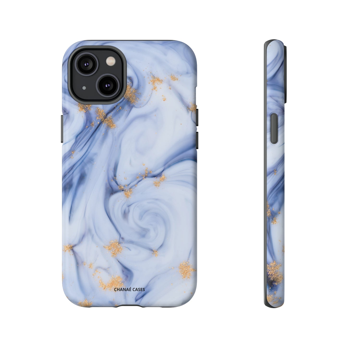 Maria Marble iPhone "Tough" Case (Blue)