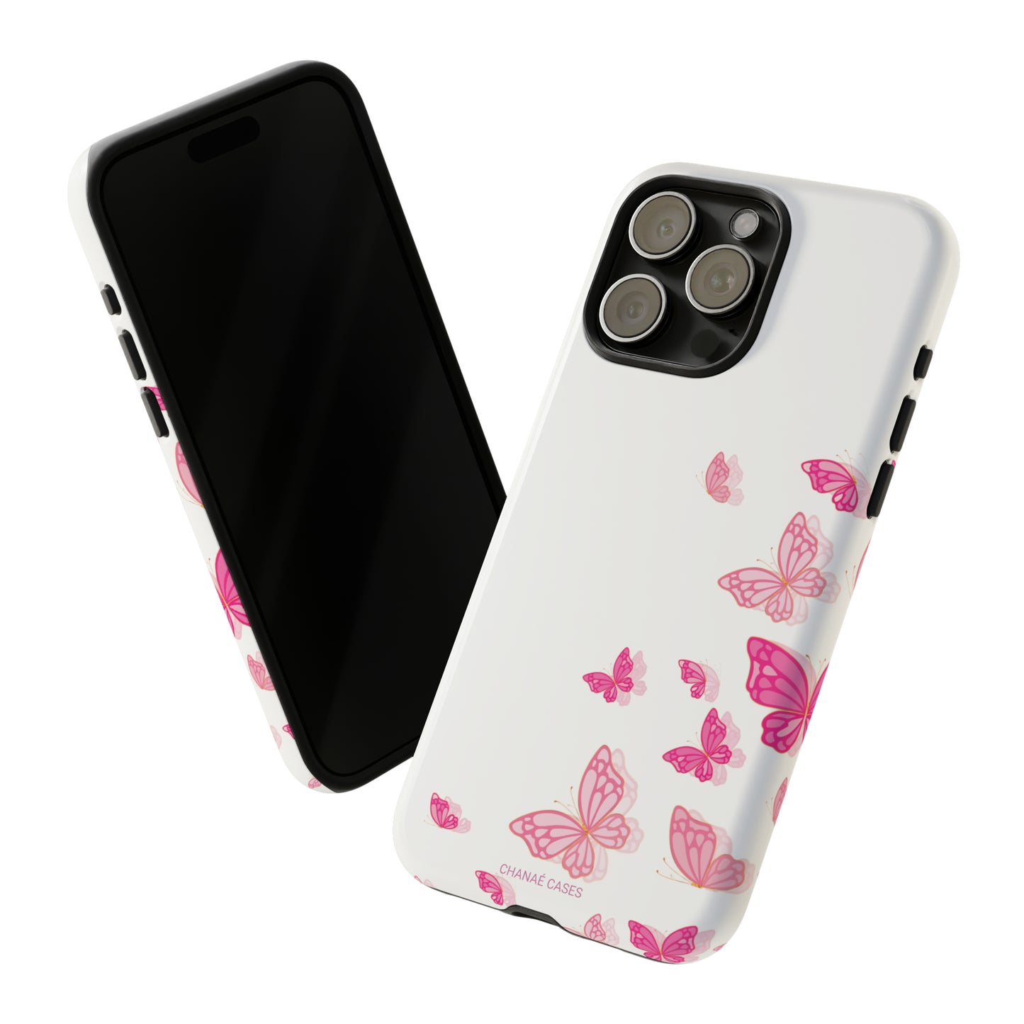 Butterfly Sequel iPhone "Tough" Case (White)