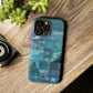 Dayjuh Aesthetic iPhone "Tough" Case (Blue)