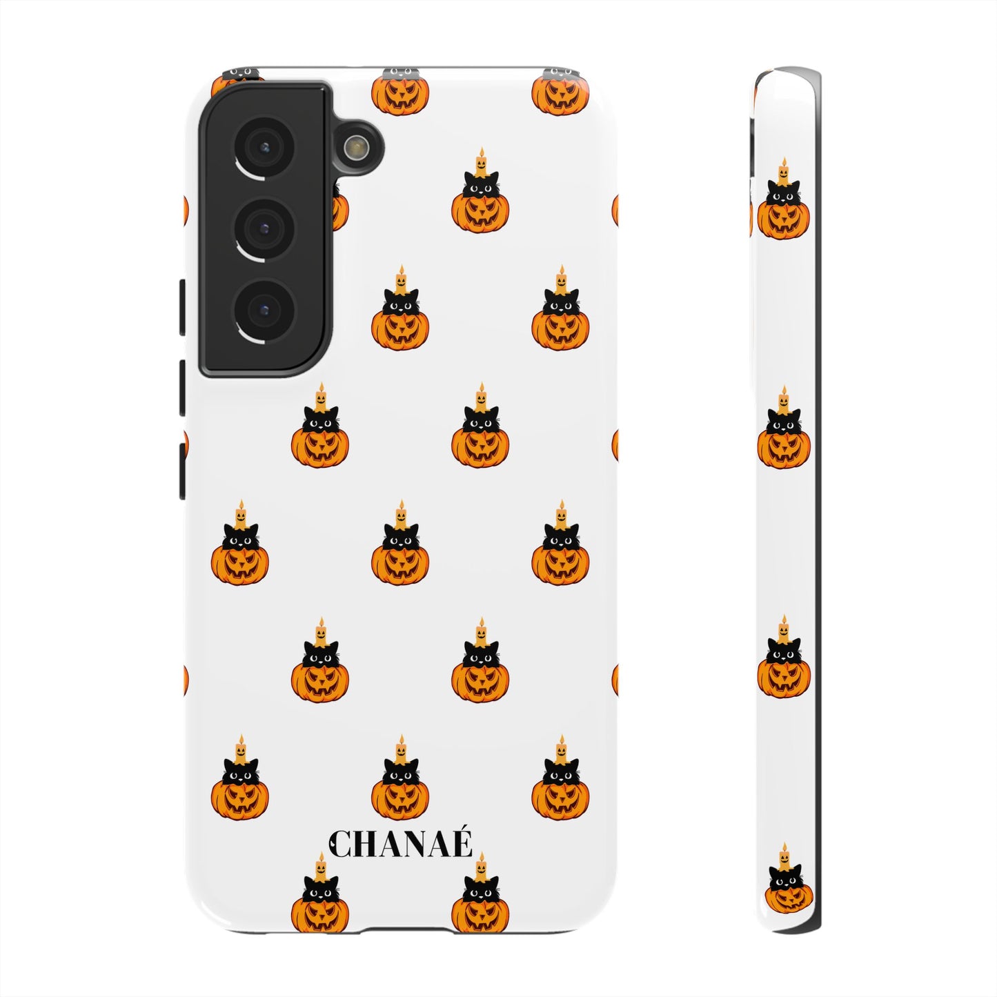 Sneaky Halloween Kitty "Tough" Case (iPhone, Samsung or Google Pixel)