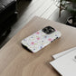 A Flower Obsession iPhone "Tough" Case (White)