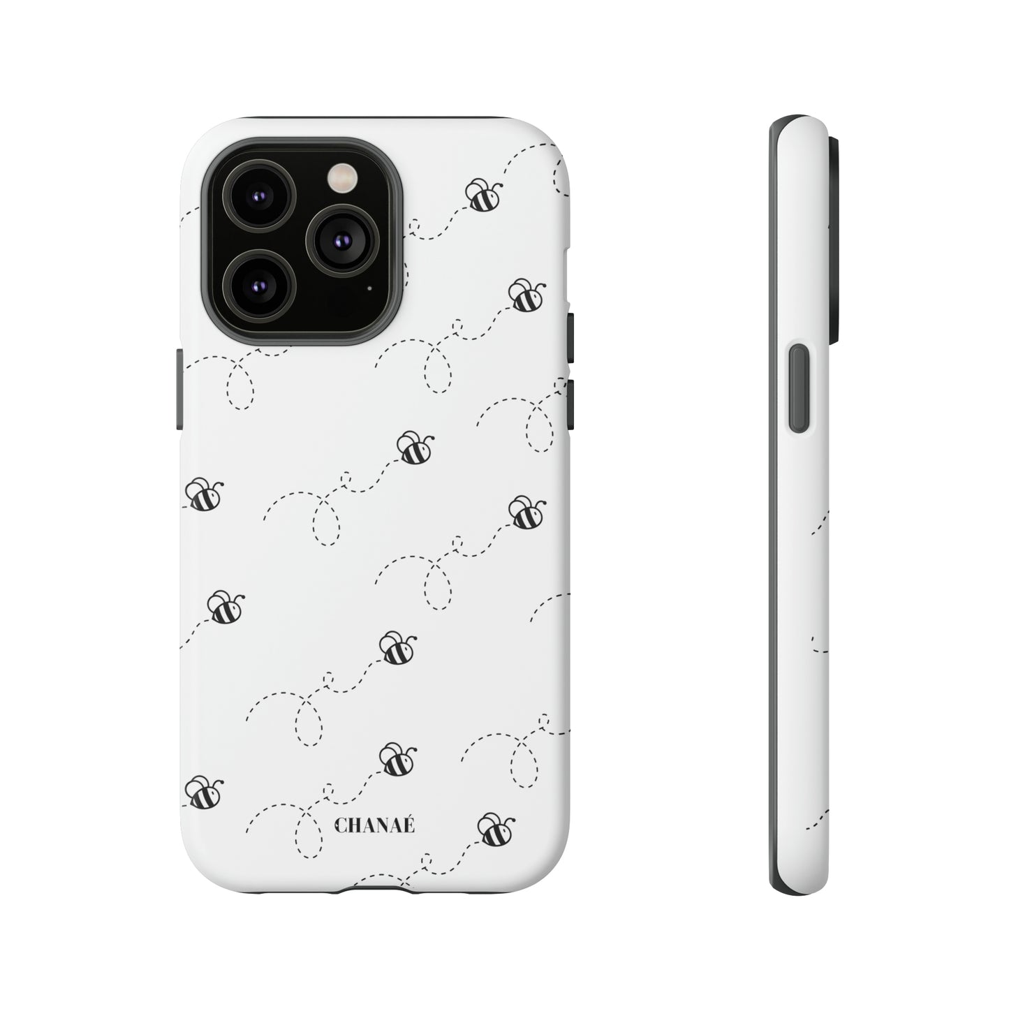 Buzzing iPhone "Tough" Case (White)