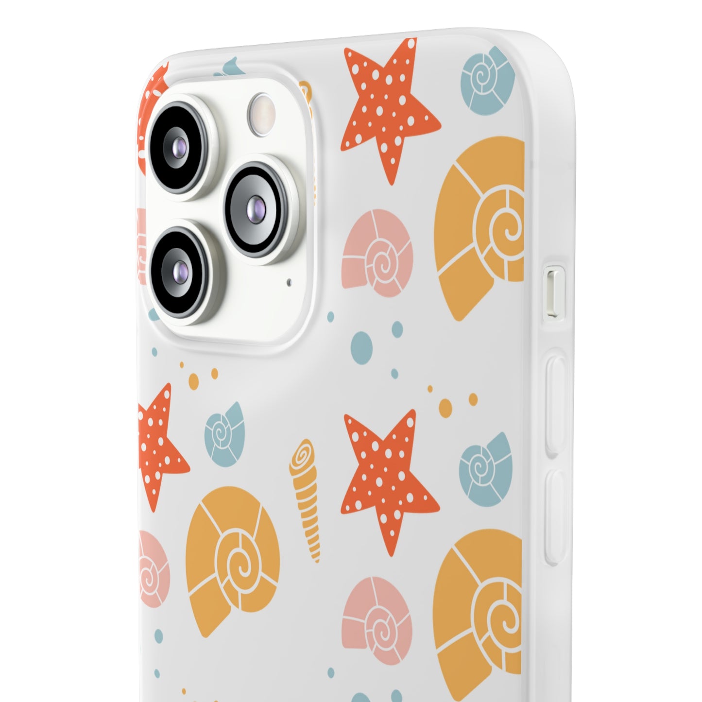 Sea Shells Flexi iPhone Case (Multi)