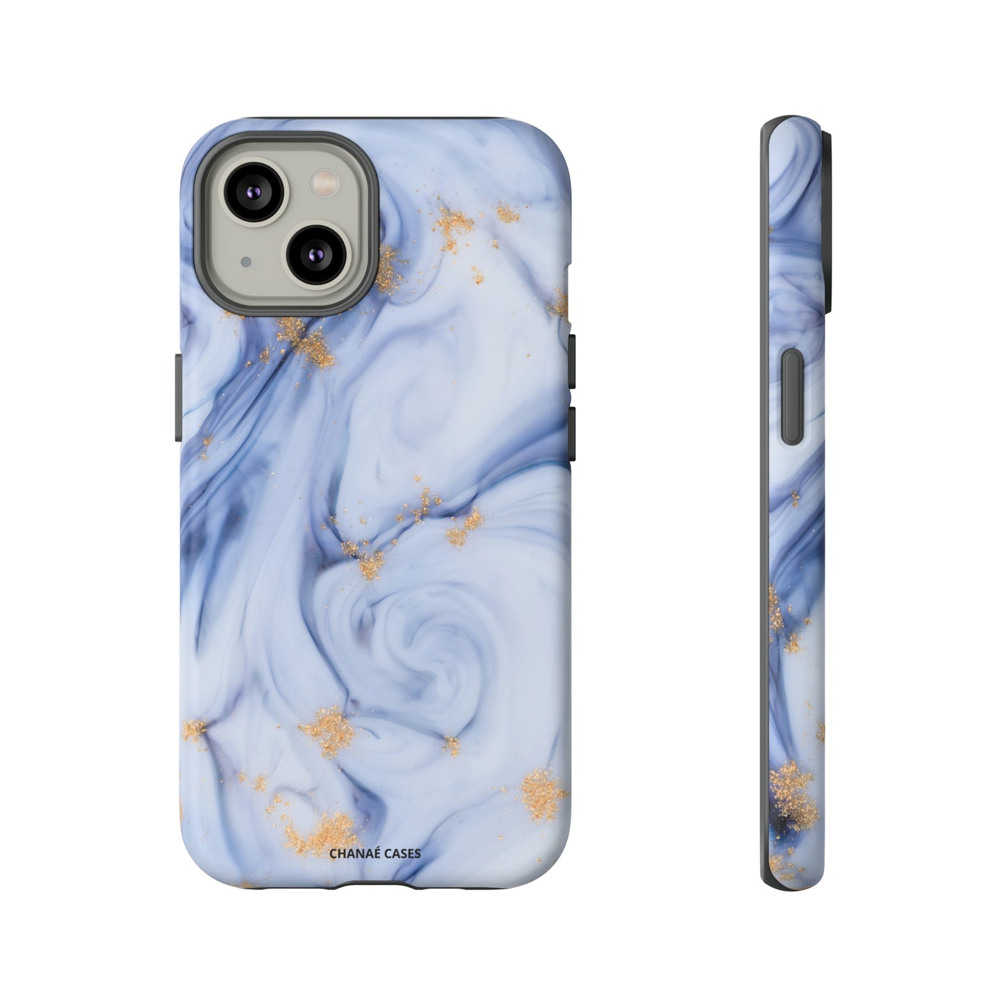 Maria Marble iPhone "Tough" Case (Blue)