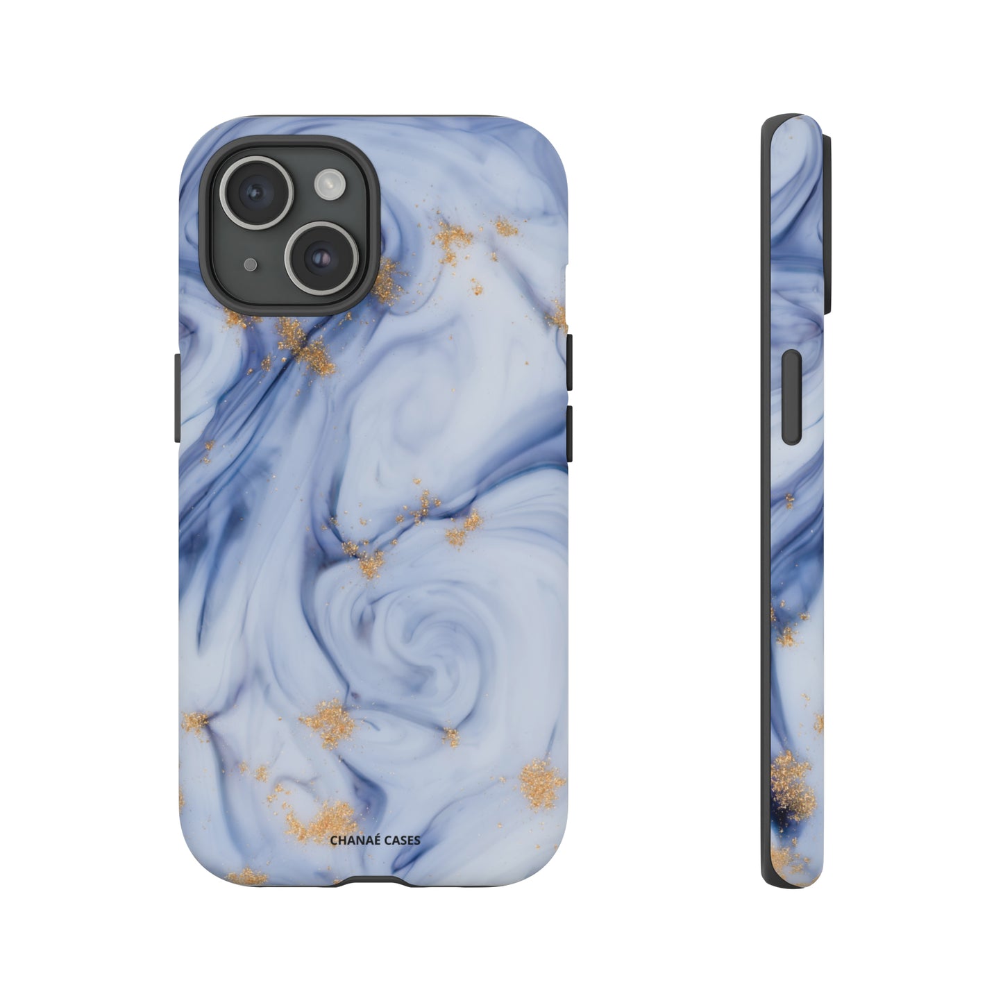 Maria Marble iPhone "Tough" Case (Blue)