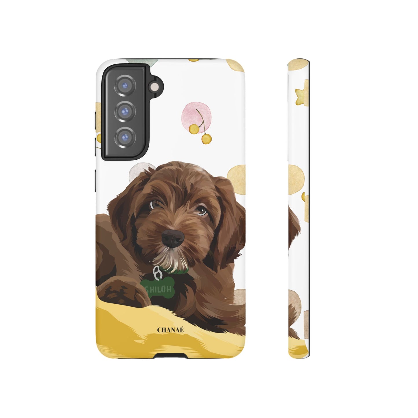 FurBaby Custom iPhone & Samsung "Tough" Case (Digital Artwork)