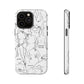 Love Your Body iPhone "Tough" Case (White)