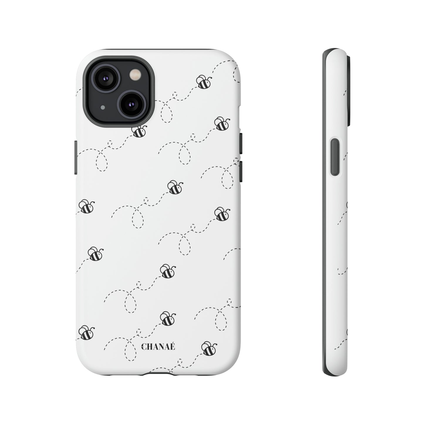 Buzzing iPhone "Tough" Case (White)