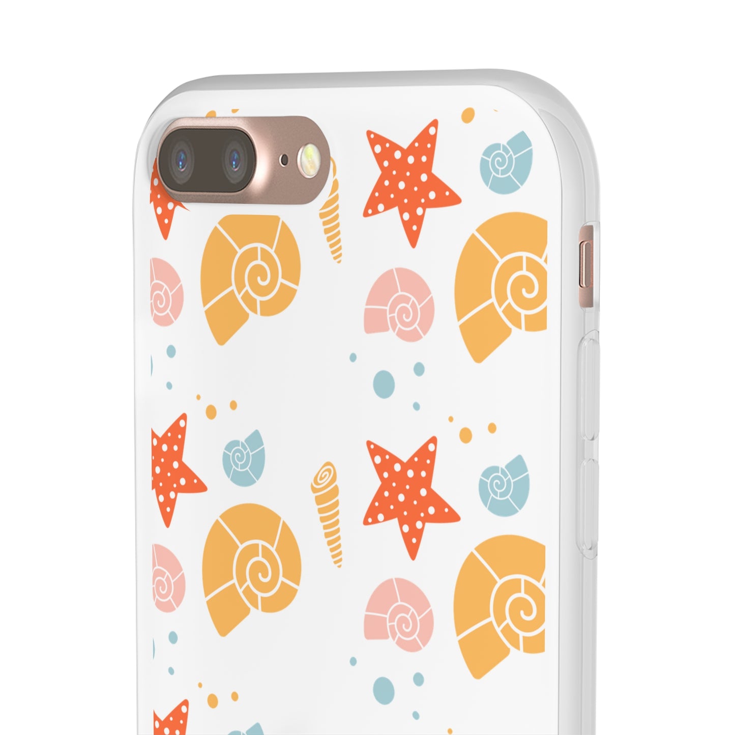 Sea Shells Flexi iPhone Case (Multi)