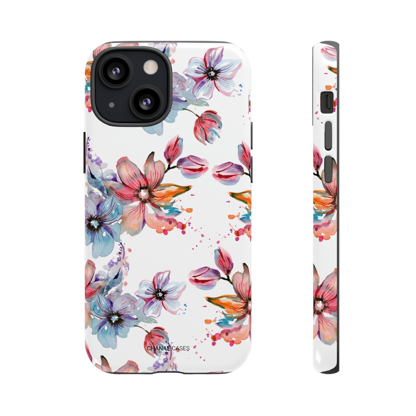 Floral Artistry iPhone "Tough" Case (White)