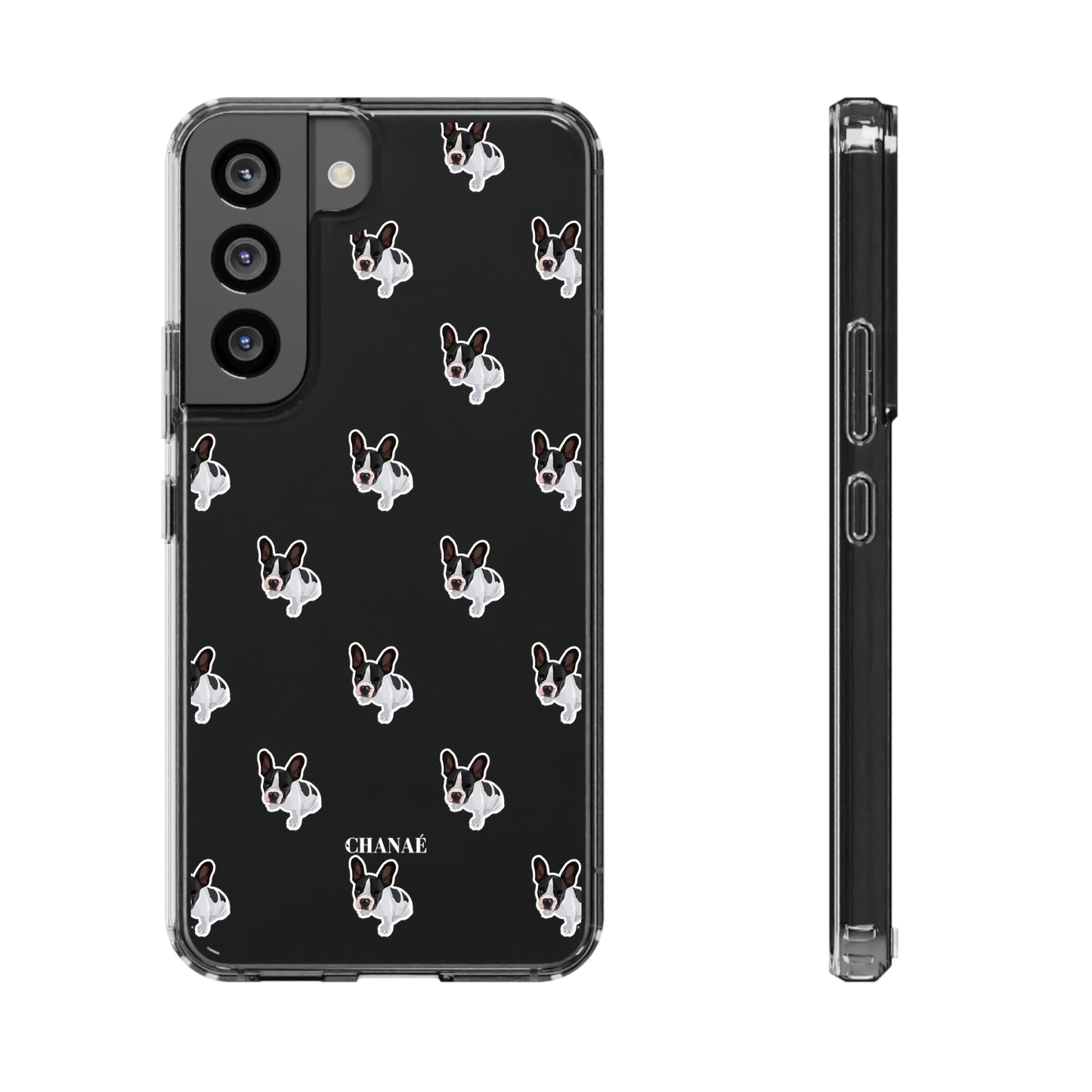 Multi-FurBaby Custom iPhone & Samsung Clear Case (Digital Artwork Version)