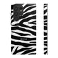 Zebra Print iPhone "Tough" Case (White/Black)