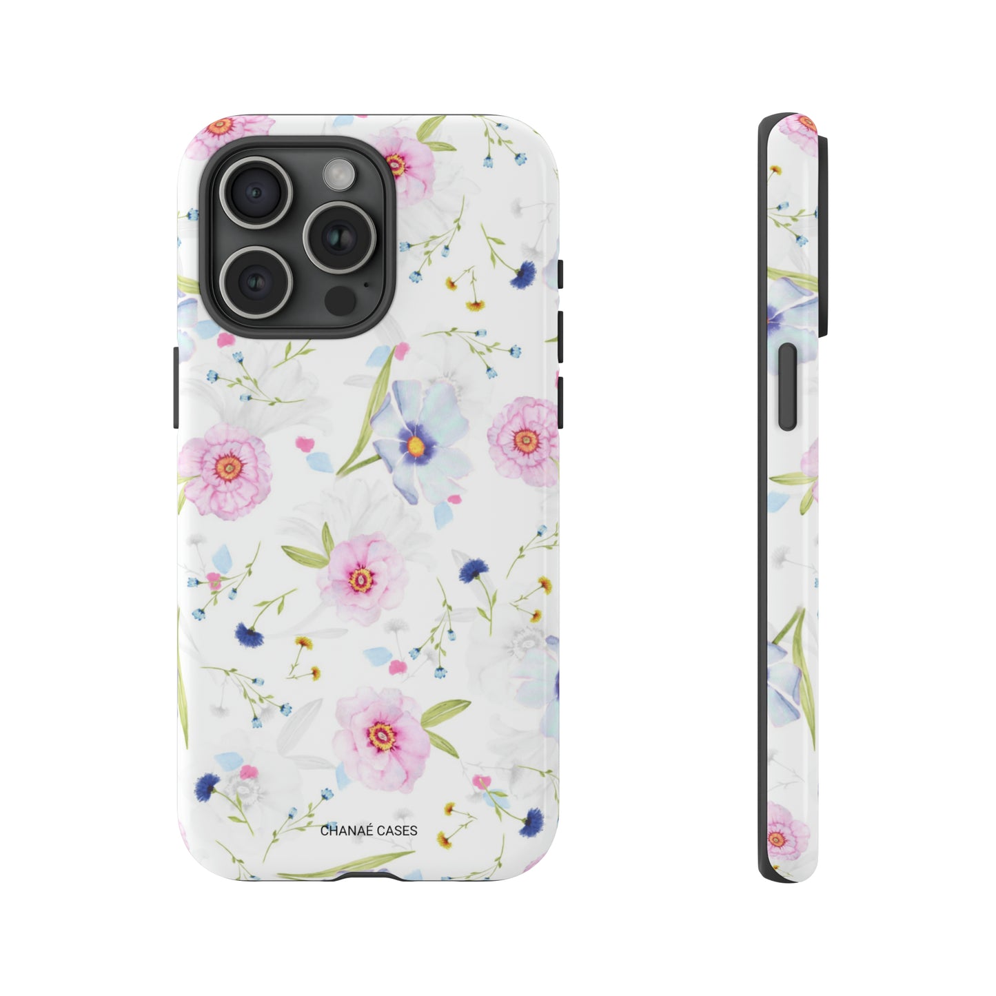 A Flower Obsession iPhone "Tough" Case (White)