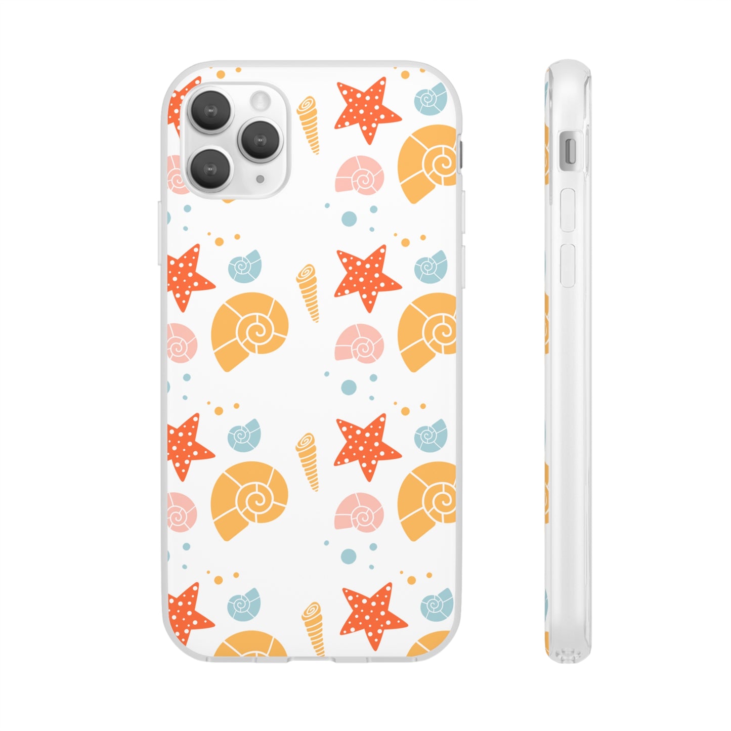 Sea Shells Flexi iPhone Case (Multi)