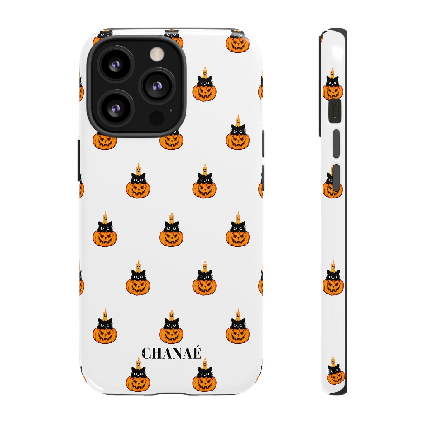 Sneaky Halloween Kitty "Tough" Case (iPhone, Samsung or Google Pixel)