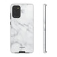 Peru Marble Samsung "Tough" Case (White)
