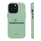 #BajanFoodie iPhone "Tough" Case (Mint)